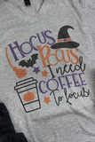 Hocus Pocus I Need Coffee to Focus - T-shirt