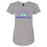 Pickleball Starburst Ladies' T-Shirt