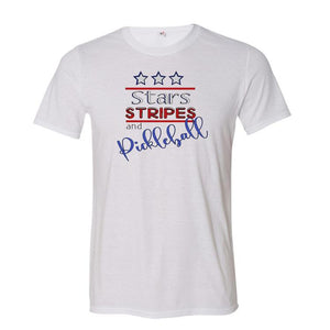 Stars, Stripes & Pickleball Unisex T-Shirt