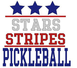 Stars, Stripes & Pickleball Unisex T-Shirt